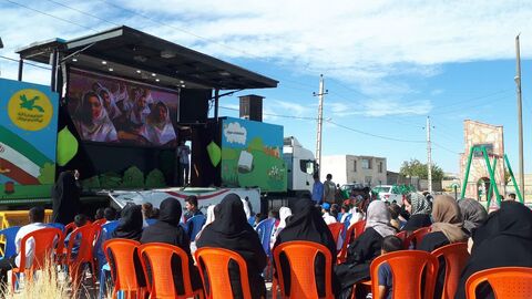 کرمانشاه.  تماشاخانه سیار.  روستای شورآباد