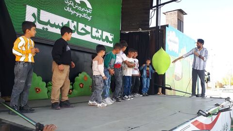 کرمانشاه.  تماشاخانه سیار.  روستای شورآباد