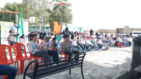 کرمانشاه.  تماشاخانه سیار.  روستای شورآباد