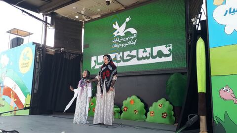 کرمانشاه.  تماشاخانه سیار.  روستای شورآباد