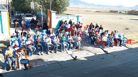 کرمانشاه.  تماشاخانه سیار.  روستای شورآباد