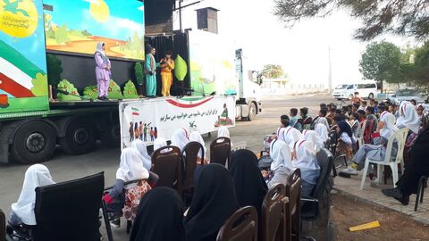 کرمانشاه.  تماشاخانه سیار.  دهستان سطر