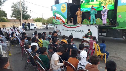 کرمانشاه.  تماشاخانه سیار.  دهستان سطر