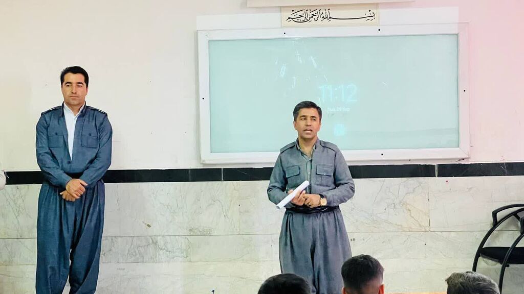 برنامه‌های دفاع مقدسی کانون ثلاث باباجانی در مدرسه سیدالشهداء تازه‌آباد