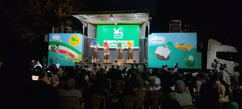 وقتی صحنه به میان مردم آمد؛ باغبادران میزبان تماشاخانه سیار کانون شد