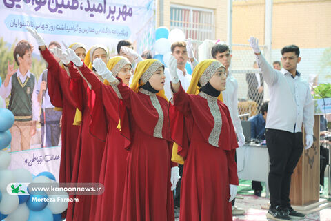 سرپرست کانون استان یزد در آیین بازگشایی مدرسه باغچه‌بان
