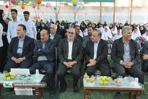 سرپرست کانون استان یزد در آیین بازگشایی مدرسه باغچه‌بان
