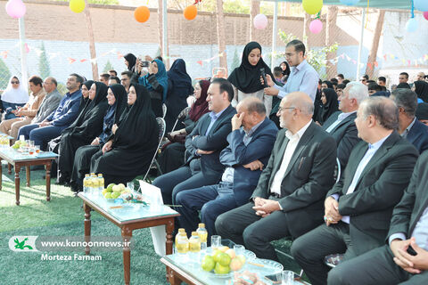 سرپرست کانون استان یزد در آیین بازگشایی مدرسه باغچه‌بان