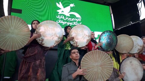 کرمانشاه، اجرای سیزدهم تماشاخانه سیار در ثلاث باباجانی