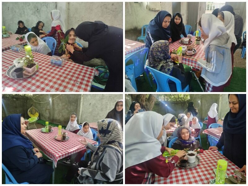 اعضای کانون نمین از سالمندان تجلیل کردند