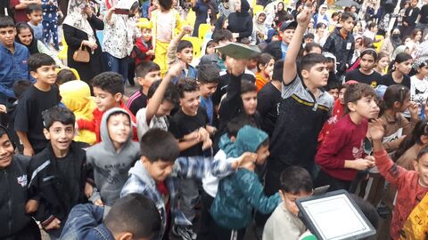 کرمانشاه.  تماشاخانه سیار. شرف‌آباد