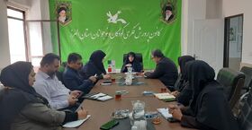 نشست هماهنگی برنامه‌های هفته ملی کودک در کانون البرز