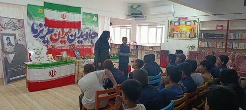 بزرگداشت هفته دفاع مقدس در مرکز فرهنگی تایباد