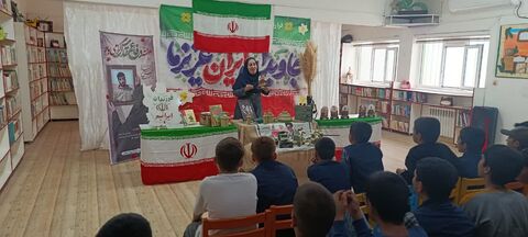 بزرگداشت هفته دفاع مقدس در مرکز فرهنگی تایباد