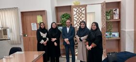 بازدید مدیرکل کانون استان از مرکز جیرفت