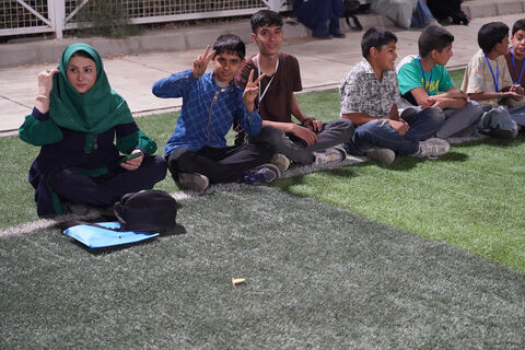 گزارش تصویری اردوی اعضای پسر «باشگاه بازی‌بازان» در اردوگاه ثامن الحجج مشهد