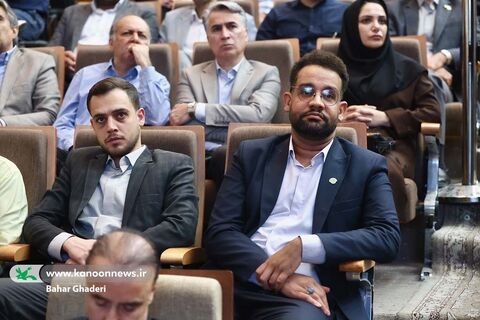 مصطفی پردلی رئیس کافنا در آیین گشایش هفته جهانی فضا