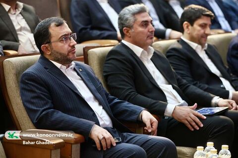 حامدعلامتی، مدیرعامل کانون  در آیین گشایش هفته جهانی فضا