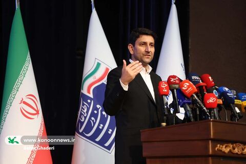 سید ستار هاشمی، وزیر ارتباطات و فناوری در  در آیین گشایش هفته جهانی فضا