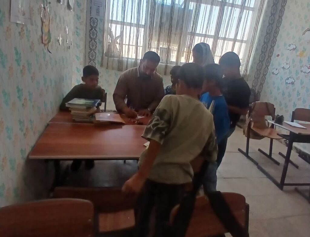 فعالیت واحد شماره ۱ سیار روستایی کانون کرمانشاه در مدارس روستاها