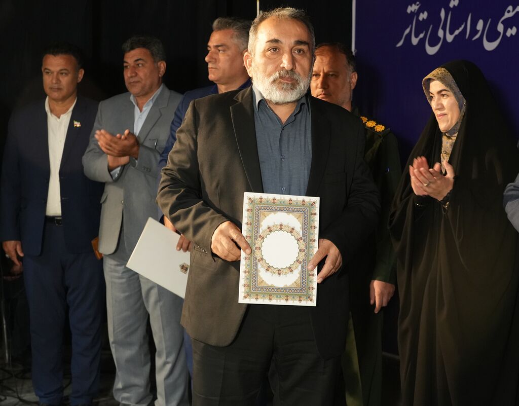 آیین تجلیل از مقام‌آوران جشنواره‌های ملی موسیقی، تئاتر و قصه‌گویی در میانه