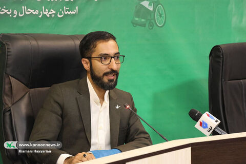 نشست خبری مدیرکل کانون چهارمحال و بختیاری