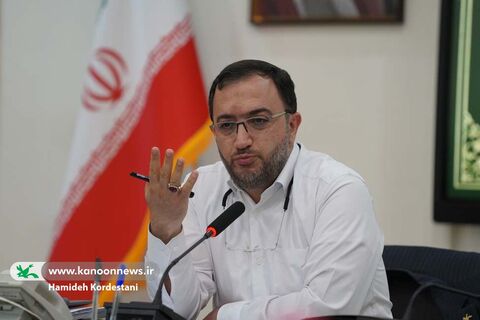 حامدعلامتی، مدیرعامل کانون در  در ششمین نشست مدیران ارشد کانون