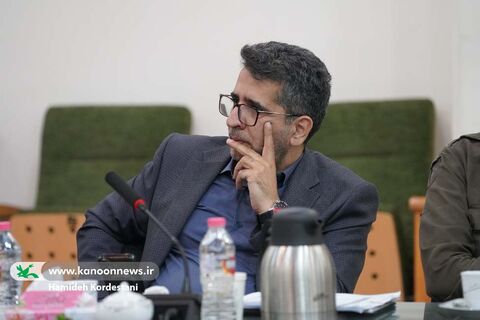 مجتبی دانشور، سرپرست روابط عمومی و امور بینالملل کانون در ششمین نشست مدیران ارشد کانون