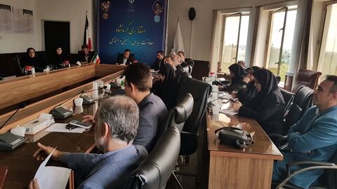 کرمانشاه . نشست هفته ملی کودک در استانداری