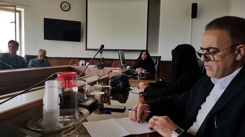 کرمانشاه . نشست هفته ملی کودک در استانداری