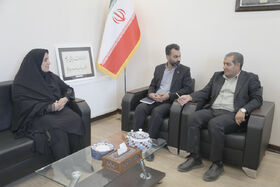 سرپرست کانون یزد با شهردار حمیدیا دیدار کرد