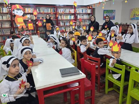آموزش ایمنی در روز آتشنشان در مراکز کانون استان بوشهر