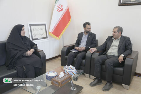 سرپرست کانون یزد با شهردار حمیدیا دیدار کرد