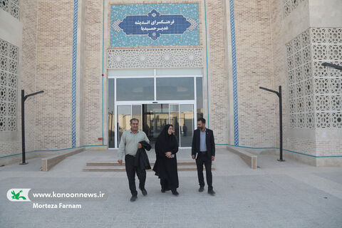 سرپرست کانون یزد با شهردار حمیدیا دیدار کرد