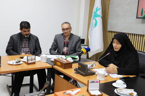 گزارش تصویری | نشست خبری مدیرکل کانون استان اردبیل به مناسبت هفته ملی کودک