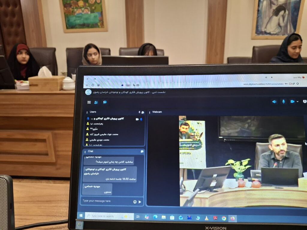 مدیر کل آفرینشهای ادبی هنری کانون کشور میهمان نشست اعضای باشگاه قاف و سیمرغ خراسان رضوی شد