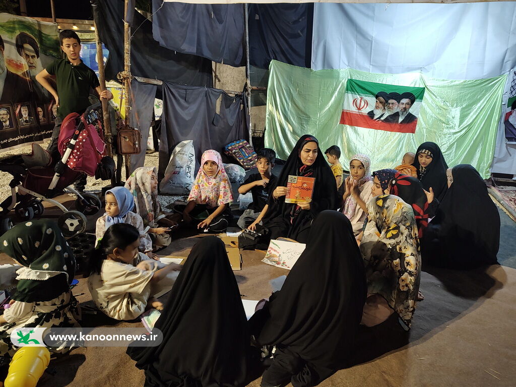 پویش «قصه‌گویی در میدان» با حضور اعضا و مربیان کانون استان بوشهر در میادین و تجمعات مردمی برگزار شد
