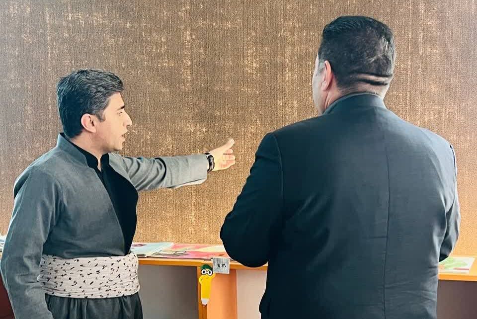 فرماندار ثلاث باباجانی از کانون پرورش فکری این شهرستان بازدید کرد