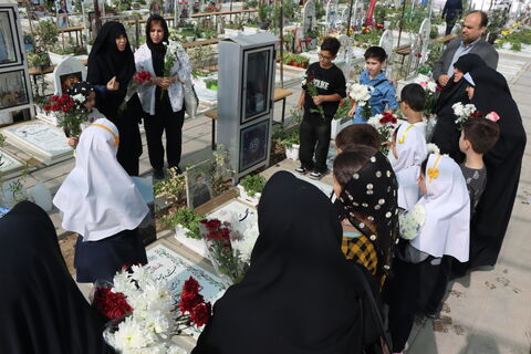 گرامیداشت شهدای کودک و نوجوان جنگ ۱۲ روزه در آغاز هفته ملی کودک