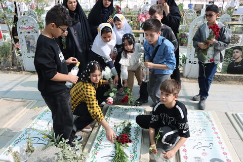 گرامیداشت شهدای کودک و نوجوان جنگ ۱۲ روزه در آغاز هفته ملی کودک