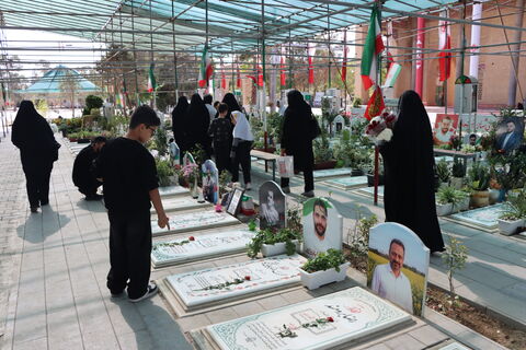 گرامیداشت شهدای کودک و نوجوان جنگ ۱۲ روزه در آغاز هفته ملی کودک