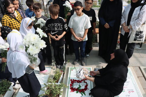 گرامیداشت شهدای کودک و نوجوان جنگ ۱۲ روزه در آغاز هفته ملی کودک