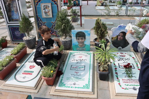 گرامیداشت شهدای کودک و نوجوان جنگ ۱۲ روزه در آغاز هفته ملی کودک