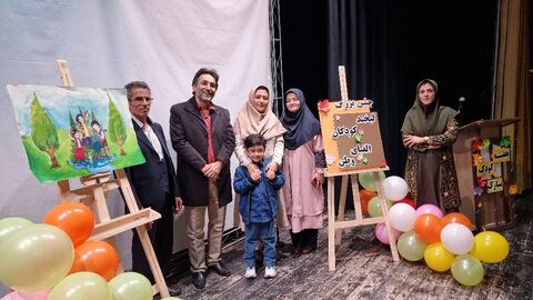 گزارش تصویری | لبخند اعضای مرکز شماره یک کانون اردبیل در قاب جشن روز ملی کودک