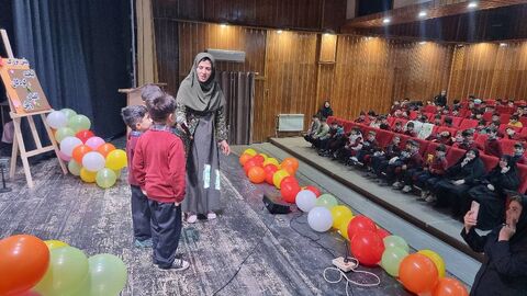 گزارش تصویری | لبخند اعضای مرکز شماره یک کانون اردبیل در قاب جشن روز ملی کودک