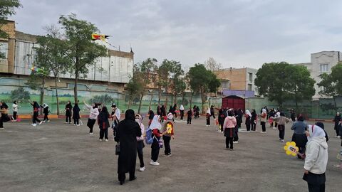 کرمانشاه.  کنگاور. زنگ هفته ملی کودک
