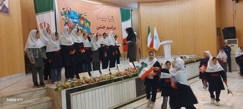 «شور و نشاط» کودکان پارس‌آبادی در جشن روز ملی کودک