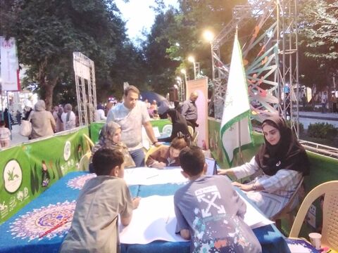 شکوفایی هنر و خلاقیت در گذر فرهنگی چهارباغ همزمان با هفته ملی کودک و جشنواره بین‌المللی فیلم اصفهان