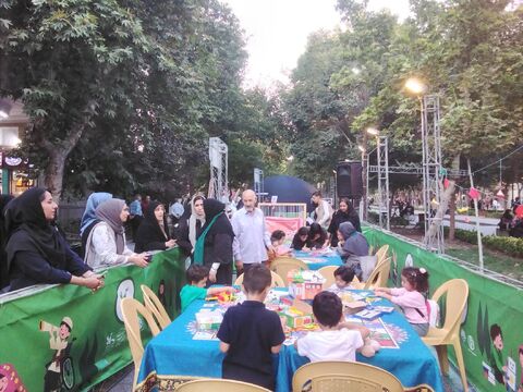 شکوفایی هنر و خلاقیت در گذر فرهنگی چهارباغ همزمان با هفته ملی کودک و جشنواره بین‌المللی فیلم اصفهان