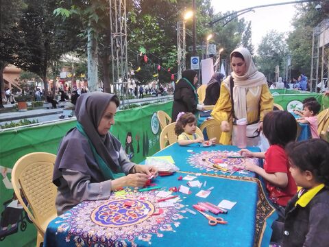 شکوفایی هنر و خلاقیت در گذر فرهنگی چهارباغ همزمان با هفته ملی کودک و جشنواره بین‌المللی فیلم اصفهان